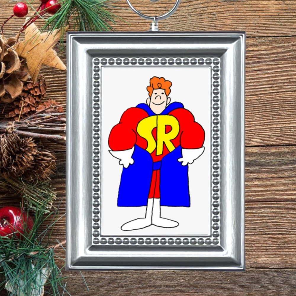 Schoolhouse Rock Retro Nostalgic Christmas Tree Ornamentโ